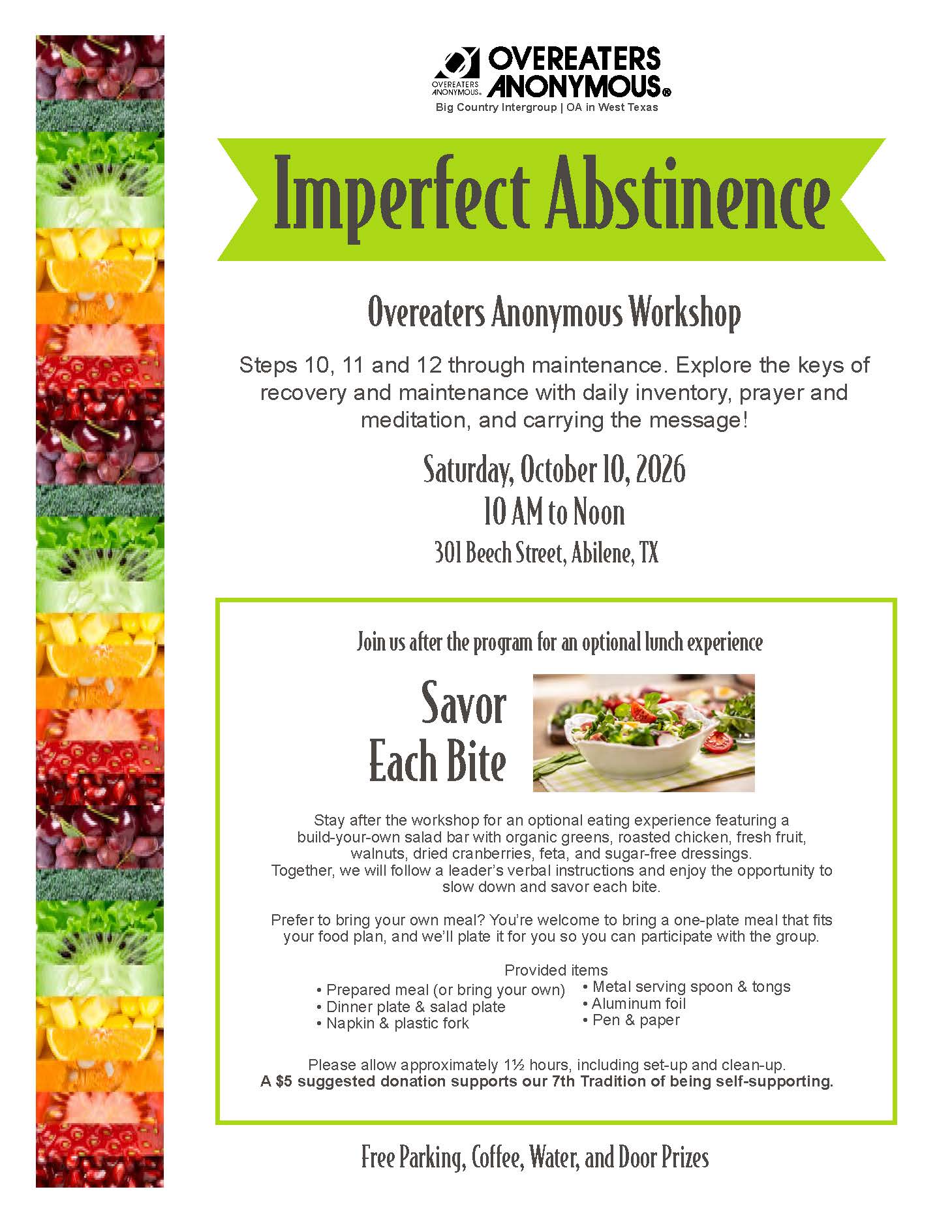 Imperfect Abstinence
